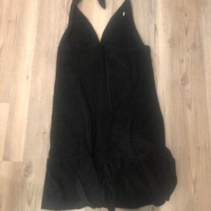 Ralph Lauren Black Terry Halter Coverup